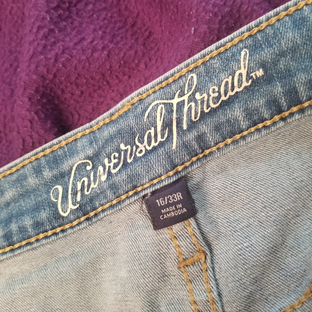 universal thread high rise skinny jeans 16/33R